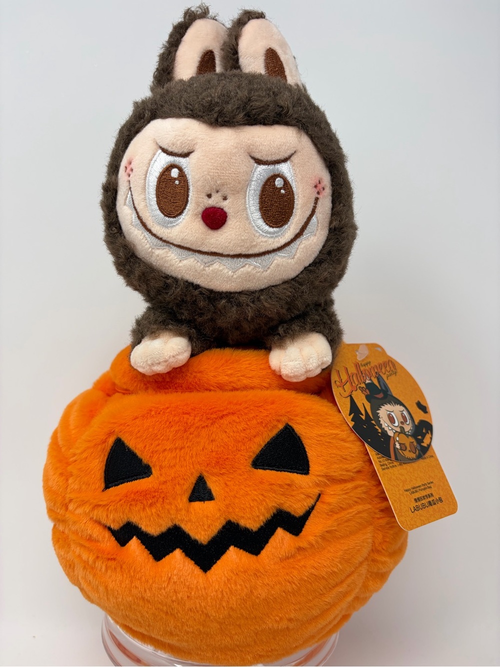 LABUBU HAPPY HALLOWEEN PARTY Popmart POPLAND EXCLUSIVE Trick or Treat Pumpkin ba